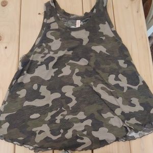 Camo Tank Top